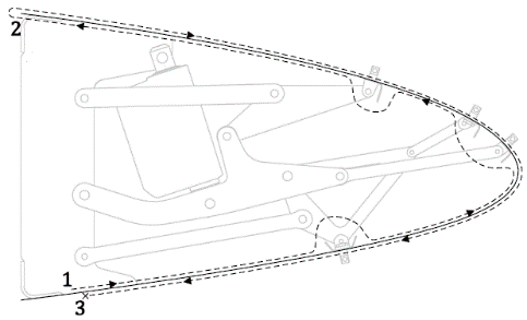 图1:光纤传感器布局